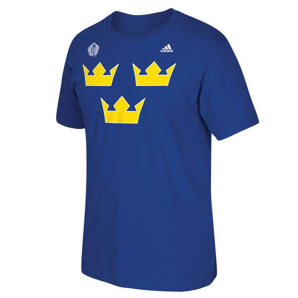 Sweden Hockey 2016 World Cup of Hockey Primary Logo WEM T-Shirt - Royal Blue,We sell and wholesale Sweden Hockey 2016 World Cup of Hockey Primary Logo WEM T-Shirt - Royal Blue on line form chian!